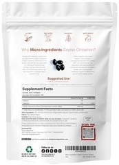 Micro Ingredients Ceylon Cinnamon | 300 Softgels with 300 Count (Pack of 1)
