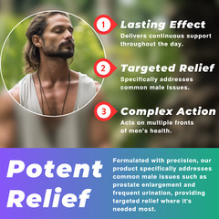 Prostate Support Supplement with Saw Palmetto Extract by Todicamp Products