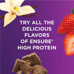 Ensure High Protein Nutrition Shake, Vanilla, 8 fl oz, 24 Count