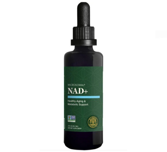 Global Healing Premium Microsomal NAD+ Liquid Supplement Sublingual Drops 2 oz