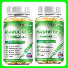 Natural Mastic Gum 1000mg Non GMO/Gluten Free Support Digestive Health 120 Caps