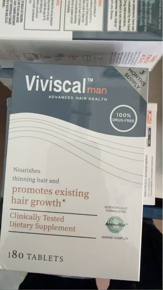 “Premium VIVIS Man Advance Hair Fitness Supplement 180 Tablets 3 Month Supply”