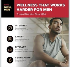 GNC Mega Men One Daily Multivitamin 60 Count Men’s Vitamins 60 Servings New