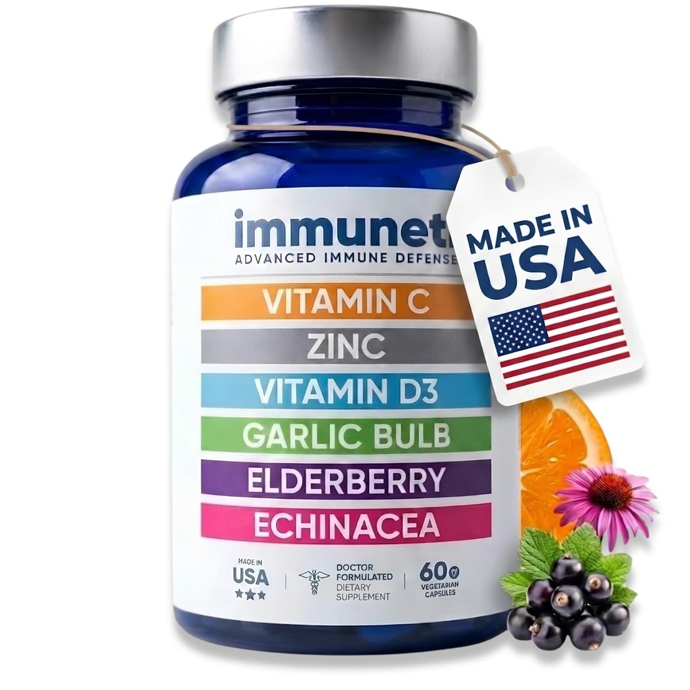 Immuneti Advanced Immune Support – Doctor 60 Count (Pack of 1), Multi