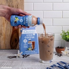 Quest Nutrition Vanilla Latte Caffeinated Protein Iced Coffee – 12pk