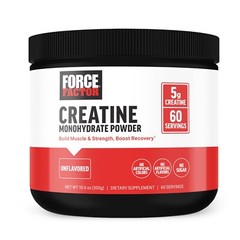 Force Factor Creatine Monohydrate Powder, 5 grams per serving, 60 Servings