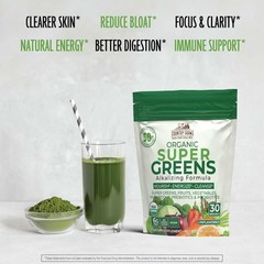 Country Farms Super Greens Natural Flavor, 50 Organic 15.87 Ounce (Pack of 1)