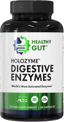 Digestive Enzymes-Healthy Gut HoloZyme Max Strength, 15 Servings-30 Count