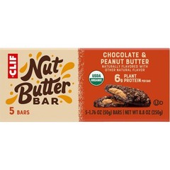 CLIF Nut Butter Bar – Chocolate Peanut Butter – 1.76 oz. (5 Pack)
