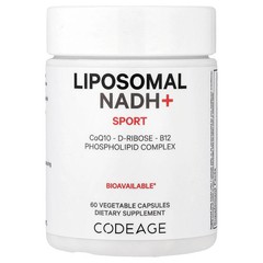 2 X Codeage, Sport, Liposomal NADH+, 60 Vegetable Capsules