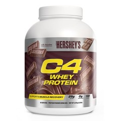 C4 Whey Protein Powder, Hershey’s Chocolate 25g Protein, 0g Added Sugar, 130…