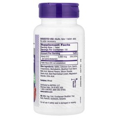 Vitamin B-12, Fast Dissolve, Maximum Strength, Strawberry, 5,000 mcg, 100