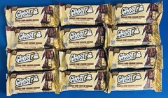 (12) Ghost Choco Chip Cookie Dough Protein Bars 2.3oz. Bulk Lot BB: 8/26