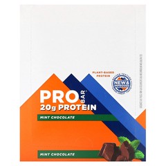 Protein Bar, Mint Chocolate, 12 Bars, 2.47 oz (70 g) Each