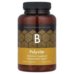2 X D’adamo, Polyvite� B, Multivitamin Supplement, 120 VeggieCaps