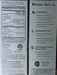 3 NEW SCHIFF NEURIVA MEMORY 3D BRAIN HEALTH DIETARY SUPPLIMENT 30 X3 90 CAPSULE