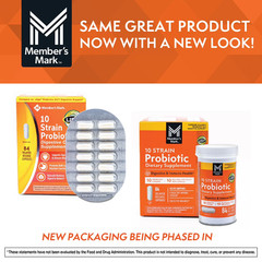 Members Mark 10 Strain Probiotic (84 Count)