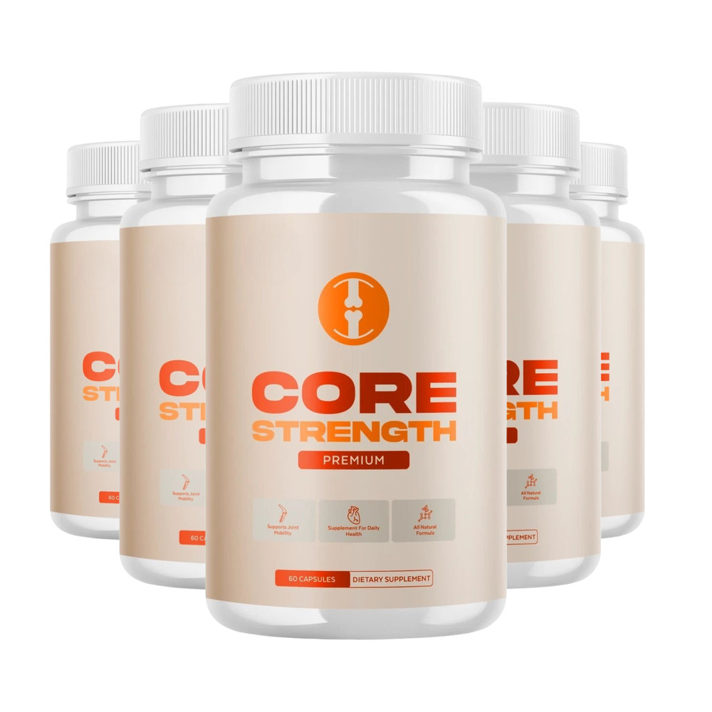 5-Pack Core Strength Supplement – High Quality Core Strength Capsules Joint Reli