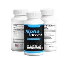 ( 6 Pack ) Alpha Boost Advanced Supplement for Men with Natural Ingredients
