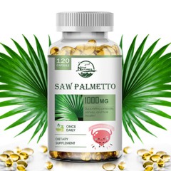 Saw Palmetto 1000mg – Premium 120 capsules Health Support Supplement