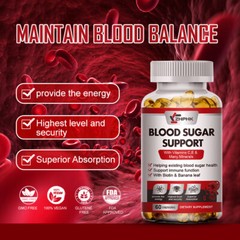 Blood Sugar Support – with Gymnema Sylvestre – Blood Sugar Balance and Control