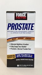 Force Factor Prostate With Beta-Sitosterol & Saw Palmetto – Exp 07/2028