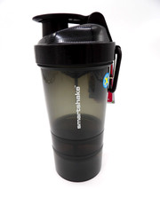 Smartshake Original2Go Shaker Mixer Bottle – Gunsmoke – 20 oz – New/Other