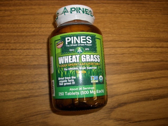 Pines Wheat Grass 500 mg 250 Tablets The Original Green Superfood Exp 10/2029