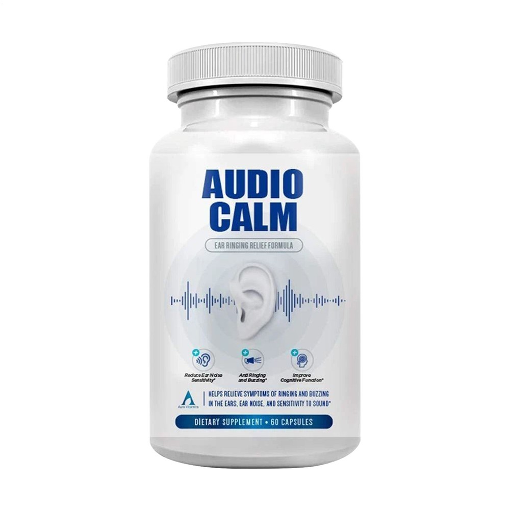 Audio Calm – Tinnitus Relief Supplement All-Natural Stop Tinnitus Solution – Rel