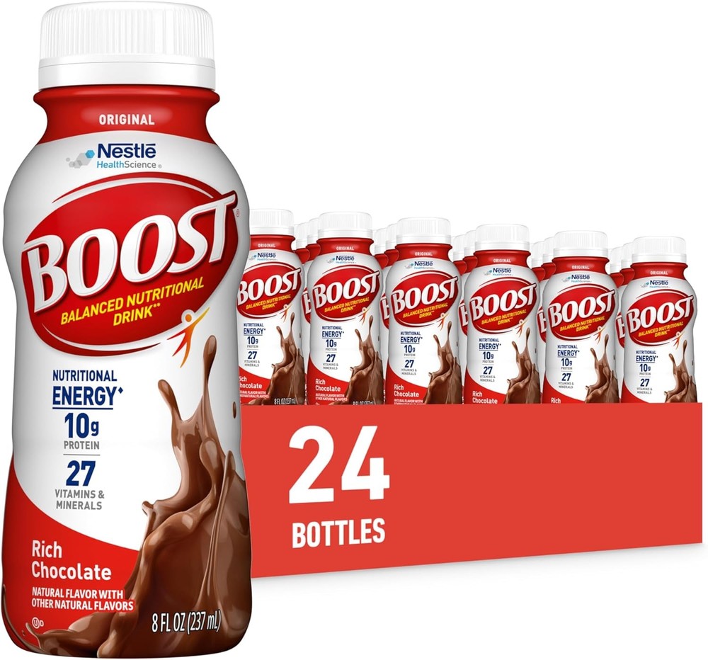 BOOST Original Rich Chocolate Nutritional Drink 8 Fl Oz