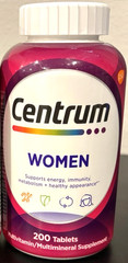 Centrum Multivitamin/Multimineral for Women – 200 Tablets *EXP 07/2026*