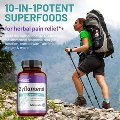 Zyflamend 120pcs – Joint Supplement, Healthy Inflammation and Herbal Pain Relief