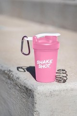 Lightweight Leak-Proof Pink 4oz Mini Shaker – Ideal for Small Scoop Supplements