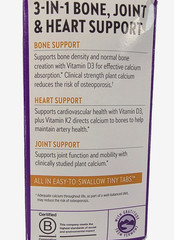 New Chapter Plant Calcium Bone Strength Supplement – 240 Tablets *03/2027*