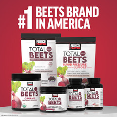 FORCE FACTOR Total Beets Ultimate Heart Health Blood Pressure Support with CoQ10