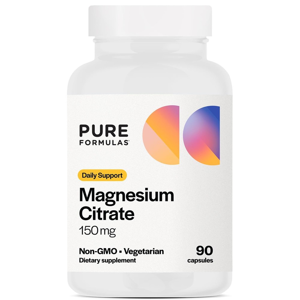 PureFormulas Magnesium Citrate – Supplement for Sleep, Heart Health – Non-GMO…