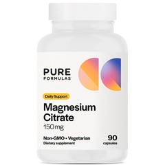 PureFormulas Magnesium Citrate – Supplement for Sleep, Heart Health – Non-GMO…