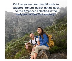 Echinacea 400mg Supports Immune System Health 200 CAPSULES Puritan’s Pride