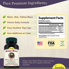 Best Maca Root Supplement | Best Supplement Capsule Pill Men Women FREE SHIP