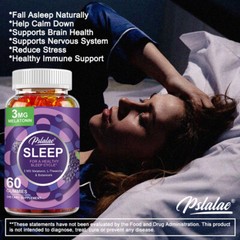 Sleep Gummies 3mg – with Melatonin – Sleep Aid Supplements,Improve Sleep Quality