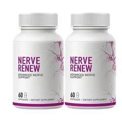 2-Pack Nerve Renew Capsules – Advanced Nerve Support Daily Capsules- 120 Caps