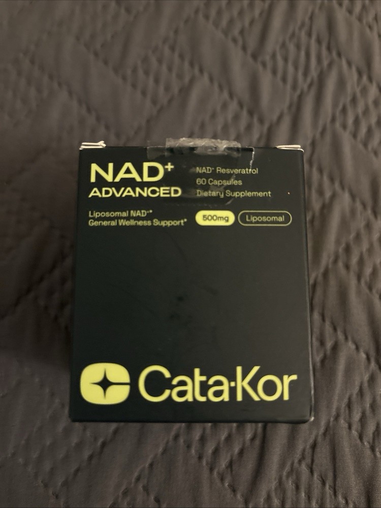 CATAKOR NAD+ Advanced – NAD+ Supplement for Skin Aging Support, 60 caps 500mg