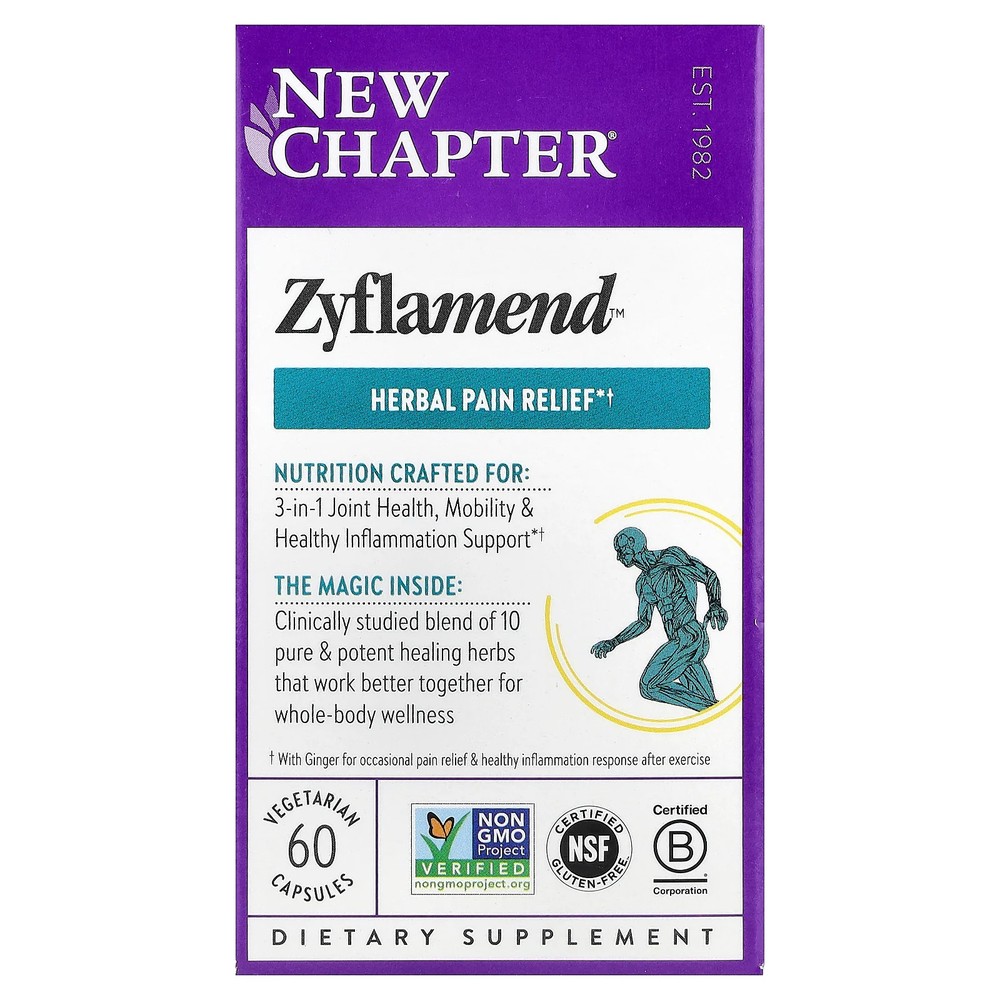 2 X New Chapter, Zyflamend�, 60 Vegetarian Capsules