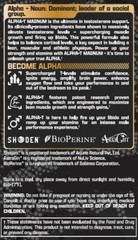 Nutrex Alpha-T Magnum Testosterone Booster Muscle Test Support 120 Capsules