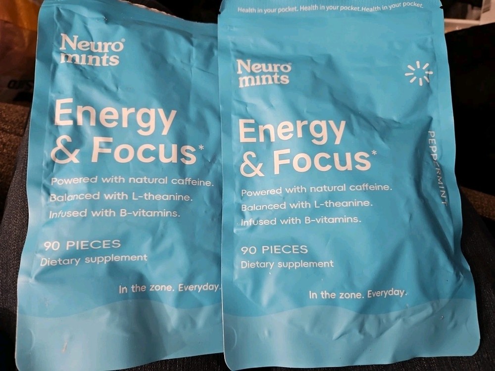 2X Neuro Mints: Energy & Focus- Peppermint- 90 Pieces 2/2028