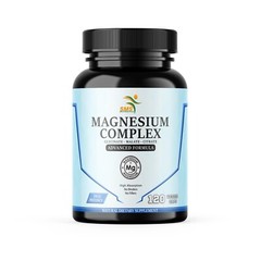 Magnesium Complex 470mg with Malate, Citrate, Glycinate – High Absorption