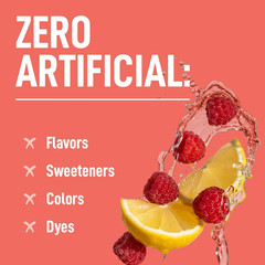 Electrolytes Powder – Raspberry Lemonade Flavor 50 Servings – No Sugar Hydration