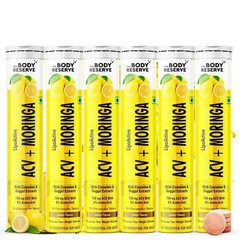 The Body Reserve ACV Moringa | Lemon Flavor – 120 Tablets j329