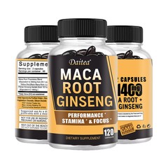 Maca + Ginseng Highest Potency Available 14,400mg Supports Desire Stamina