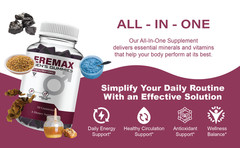 Eremax Performance Gummies, Eremax Advanced Formula (1 Month Supply)